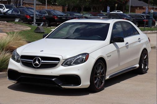 Diamond White 2014 Mercedes-Benz E-Class S 4MATIC