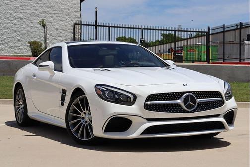 Polar White 2017 Mercedes-Benz SL 550 Roadster