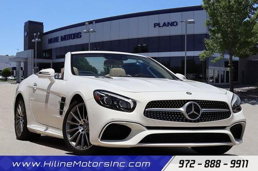 Polar White 2017 Mercedes-Benz SL 550 Roadster