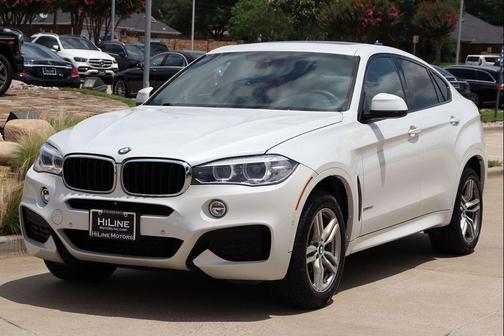 Mineral White Metallic 2018 BMW X6 xDrive35i