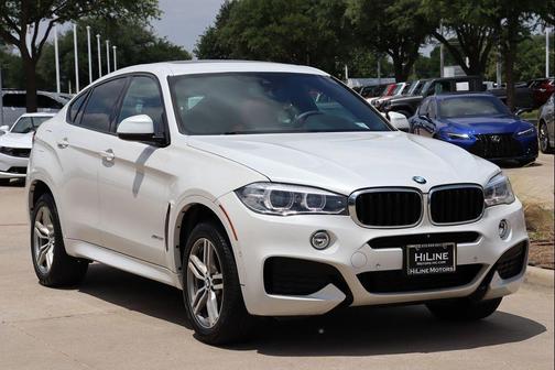 Mineral White Metallic 2018 BMW X6 xDrive35i