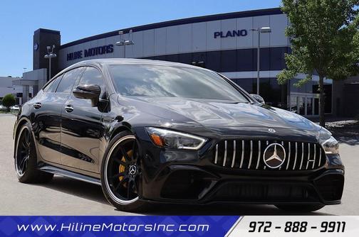 Obsidian Black Metallic 2019 Mercedes-Benz AMG GT 63 S 4-Door