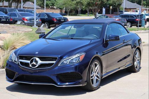 Cavansite Blue Metallic 2017 Mercedes-Benz E-Class RWD Cabriolet
