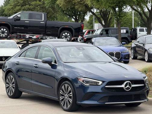 Denim Blue Metallic 2021 Mercedes-Benz CLA 250 4MATIC