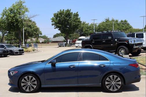 Denim Blue Metallic 2021 Mercedes-Benz CLA 250 4MATIC