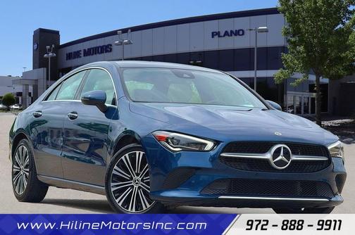Denim Blue Metallic 2021 Mercedes-Benz CLA 250 4MATIC