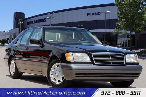 Black 1995 Mercedes-Benz S-Class S Class