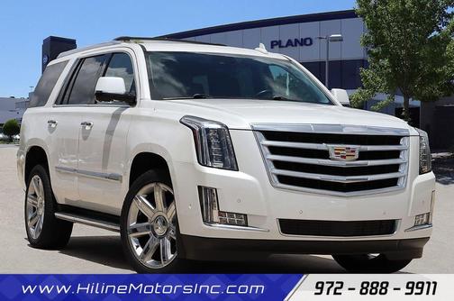 Crystal White Tricoat 2020 Cadillac Escalade Premium Luxury