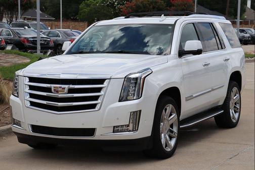 Crystal White Tricoat 2020 Cadillac Escalade Premium Luxury