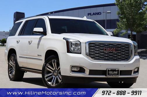 Summit White 2019 GMC Yukon Denali