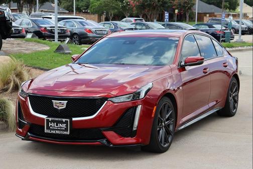 Radiant Red Tintcoat 2023 Cadillac CT5 Sport
