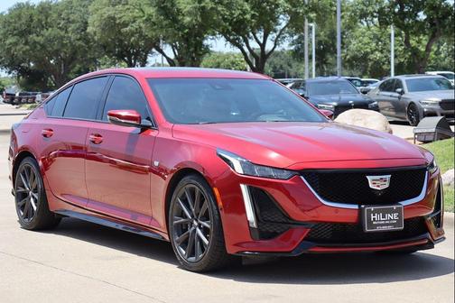 Radiant Red Tintcoat 2023 Cadillac CT5 Sport