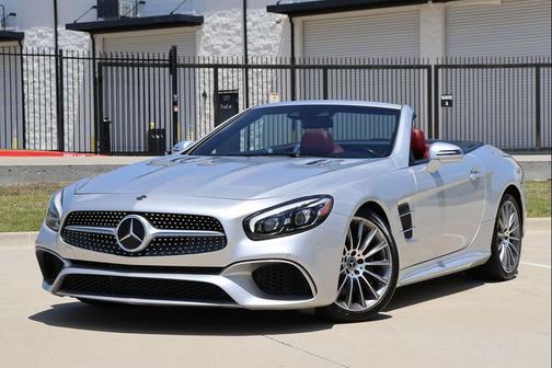 Iridium Silver Metallic 2018 Mercedes-Benz SL 450 Roadster