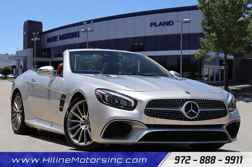 Iridium Silver Metallic 2018 Mercedes-Benz SL 450 Roadster
