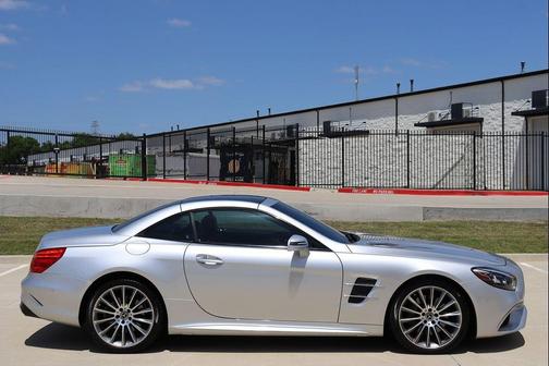 Iridium Silver Metallic 2018 Mercedes-Benz SL 450 Roadster