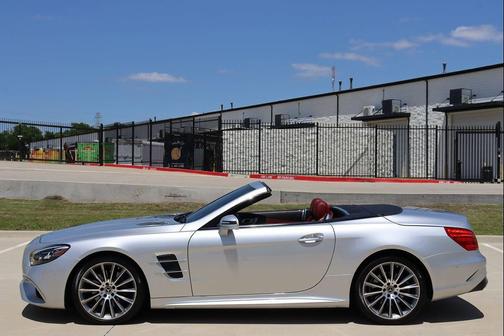 Iridium Silver Metallic 2018 Mercedes-Benz SL 450 Roadster