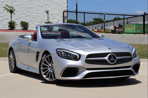 Iridium Silver Metallic 2018 Mercedes-Benz SL 450 Roadster