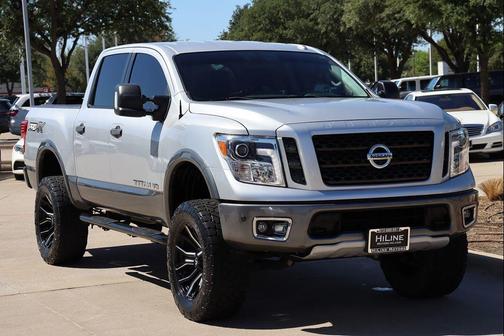 Brilliant Silver Metallic 2019 Nissan Titan PRO-4X