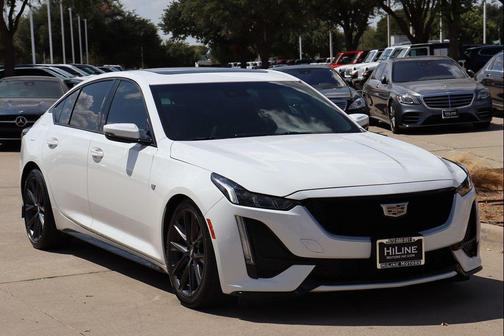 Summit White 2021 Cadillac CT5 Sport RWD