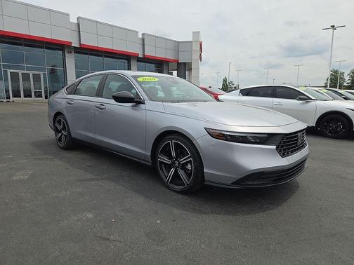 Silver 2024 Honda Accord Hybrid Sport