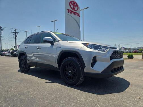 Silver Sky Metallic 2020 Toyota RAV4 Hybrid XLE