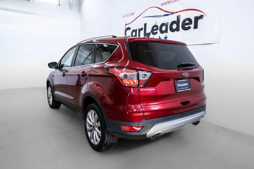 Red 2017 Ford Escape Titanium