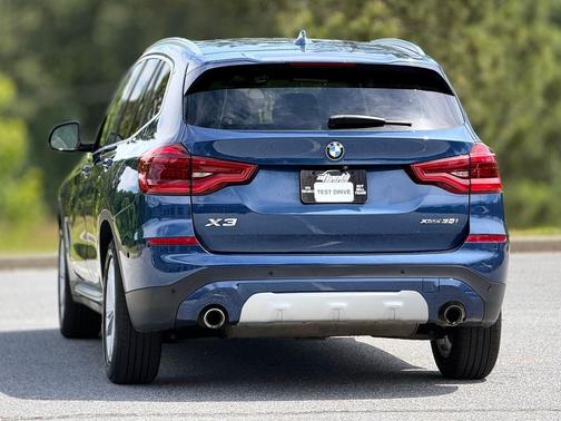 Phytonic Blue Metallic 2021 BMW X3 xDrive30i