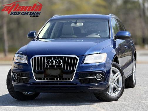 Blue Metallic 2014 Audi Q5 3.0T Premium Plus