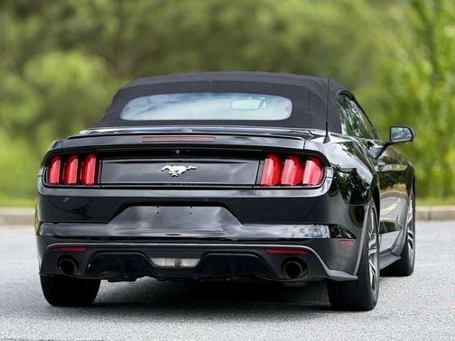 Shadow Black 2017 Ford Mustang EcoBoost Premium