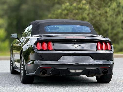 Shadow Black 2017 Ford Mustang EcoBoost Premium