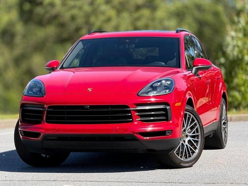 Carmine Red 2021 Porsche Cayenne S