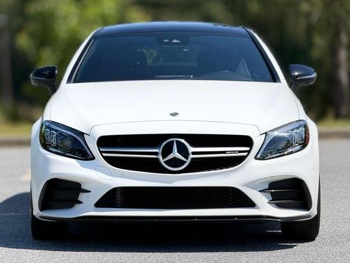White 2021 Mercedes-Benz AMG C 43 4MATIC
