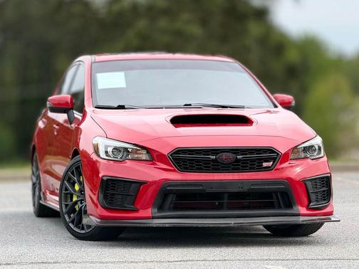 Pure Red 2019 Subaru WRX STI Limited