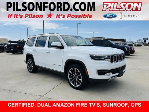 Bright White Clearcoat 2022 Jeep Wagoneer Series III