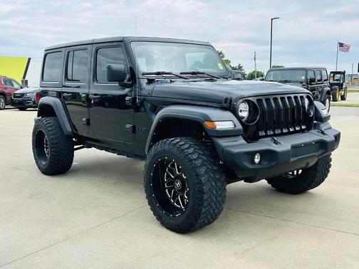 Black Clearcoat 2023 Jeep Wrangler Sport