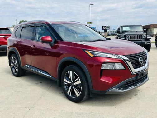 Scarlet Ember 2023 Nissan Rogue SL