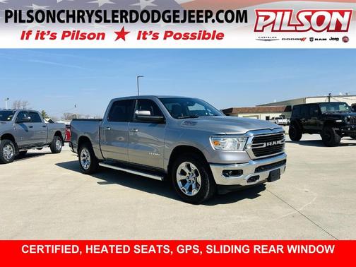 Billet Silver Metallic Clearcoat 2021 RAM 1500 Big Horn