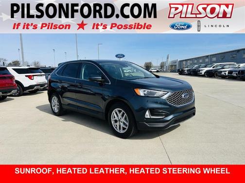Stone Blue 2024 Ford Edge SEL