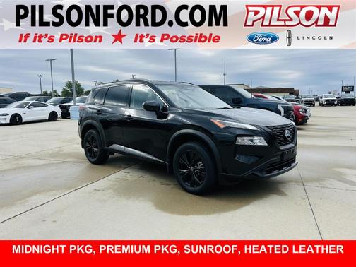 Black 2023 Nissan Rogue SV