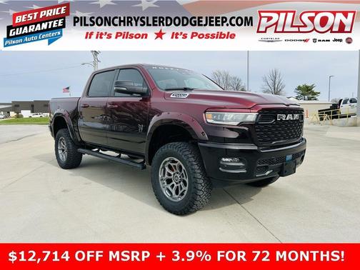 Delmonico Red Pearlcoat 2025 RAM 1500 Big Horn/Lone Star
