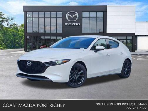 Snowflake White Pearl Mica 2026 Mazda Mazda3 FWD w/Premium Package
