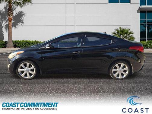 Midnight Black 2013 Hyundai ELANTRA Limited