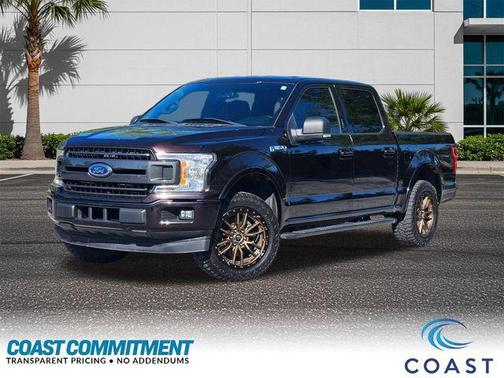 MAGMA RED 2018 Ford F-150 XLT
