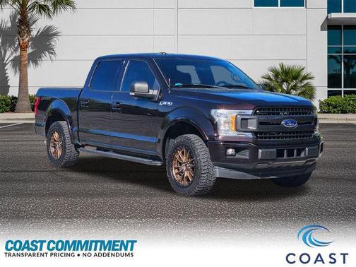 MAGMA RED 2018 Ford F-150 XLT