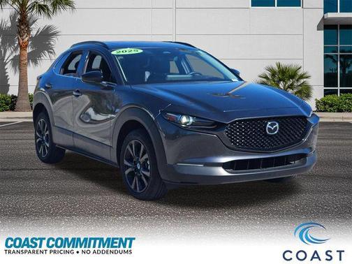 Machine Gray Metallic 2025 Mazda CX-30 2.5 Turbo Premium Package