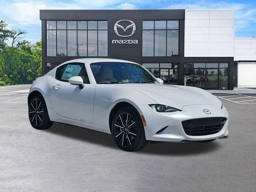 Snowflake White Pearl Mica 2026 Mazda MX-5 Miata RF Grand Touring