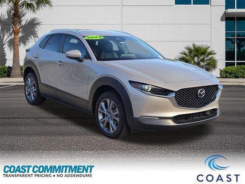 Platinum Quartz Metallic 2024 Mazda CX-30 2.5 S Preferred Package