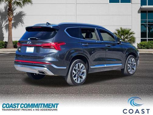 Portofino Gray 2023 Hyundai SANTA FE Calligraphy