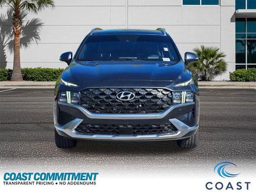 Portofino Gray 2023 Hyundai SANTA FE Calligraphy
