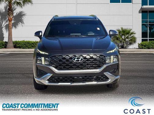 Portofino Gray 2023 Hyundai SANTA FE Calligraphy